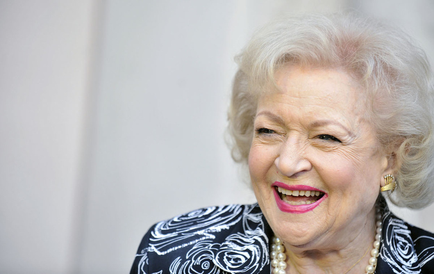 The trick to Ms. White's great quality of life is her ability to find humor in almost anything. She is a joy to be around. Photo by Toby Canham for Getty Images. 