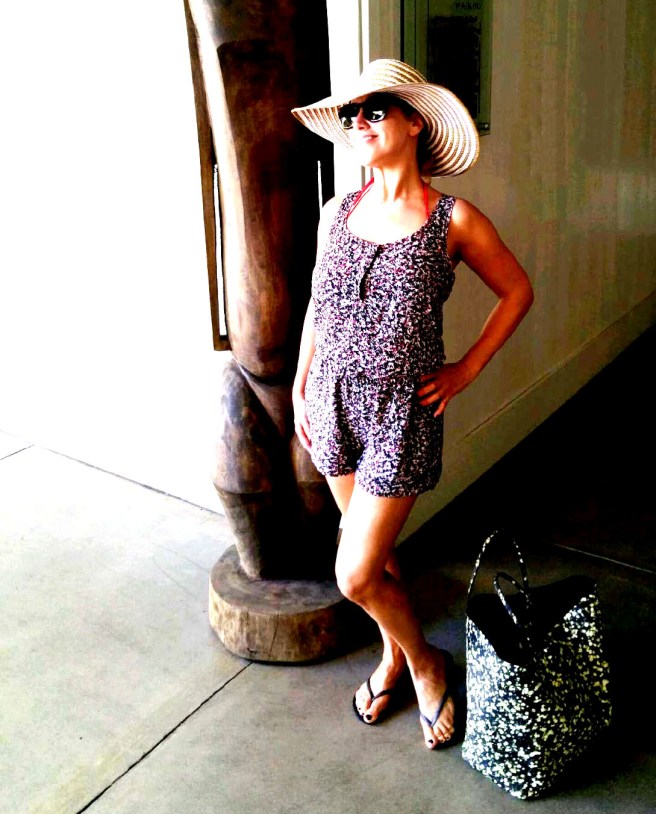 This Joie romper is super comfy and versatile. It can be dressed up with a pair of wedges or worn to the pool with flip flops. The perfect piece for a casual date or day out with friends.