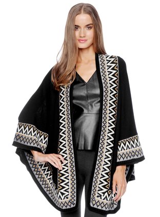 I love this cape by Ella Moss. I wore it all over France last year and felt Tres Chic- and warm! 